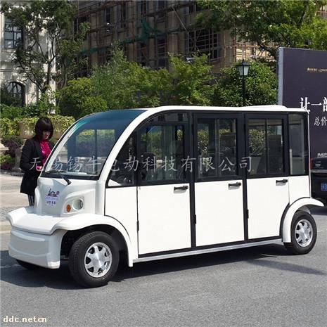 6座封閉式觀光游覽電動車廠家